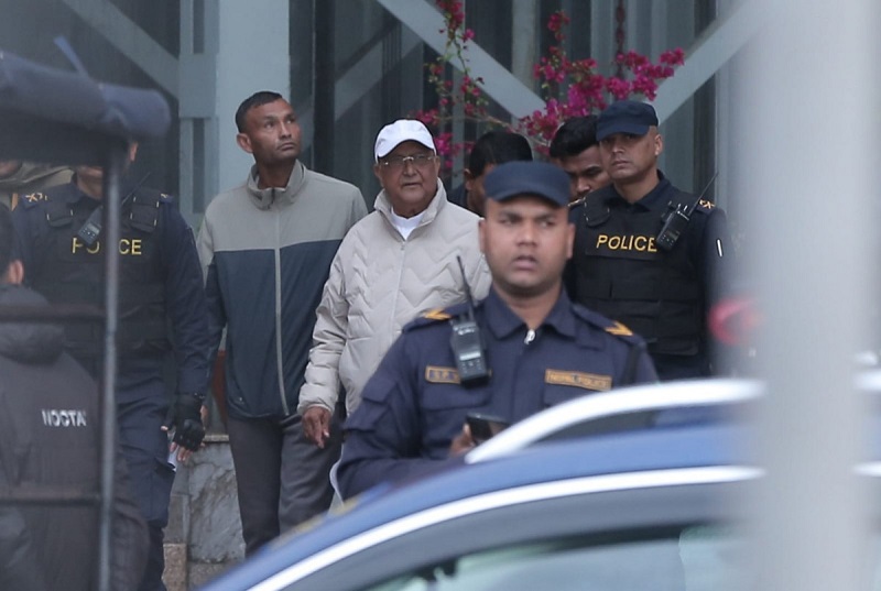 पूर्वप्रधानमन्त्री ओलीको बन्दीप्रत्यक्षीकरण निवेदनमा कारण देखाऊ आदेश जारी