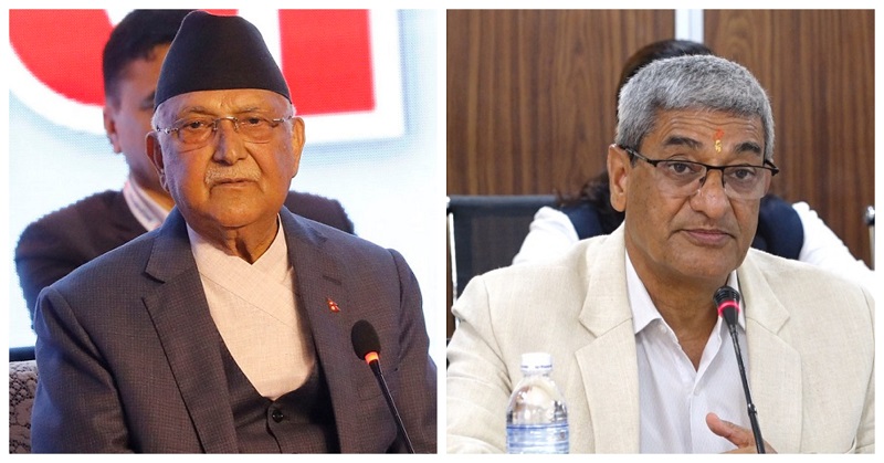 ओली र लेखकलाई १० दिन थुनामा राखेर अनुसन्धान गर्न माग