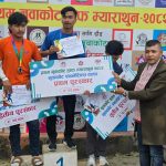 राष्ट्रिय प्रजातन्त्र दिवसमा प्रथम नुवाकोट हाफ म्याराथुन सफलतापूर्वक सम्पन्न